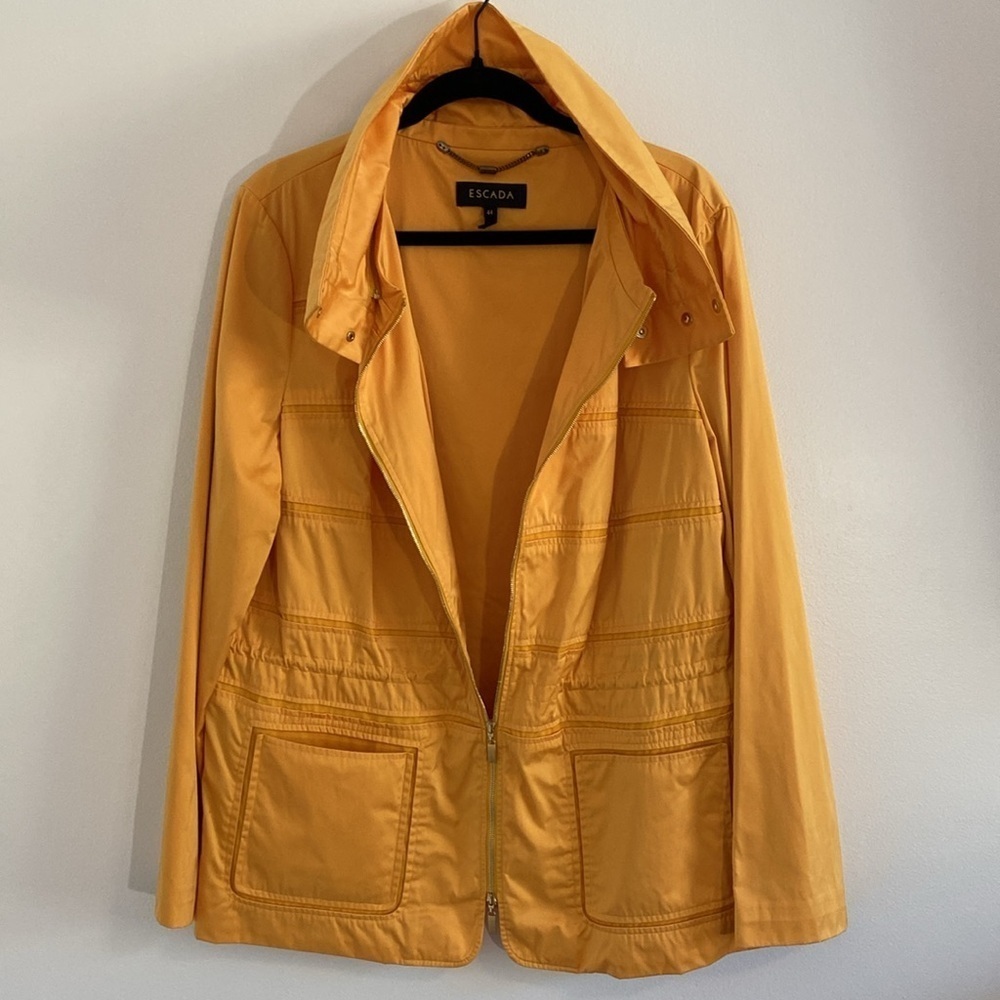 Escada Yellow Utility Jacket - Picture 8 of 13